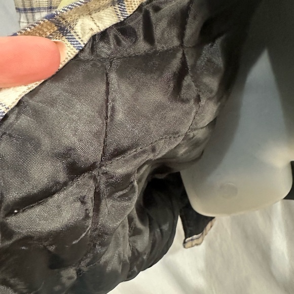 Pear Connection Inc Men’s XXL Plaid Quilted Flannel Shirt Jacket - Picture 2 of 6